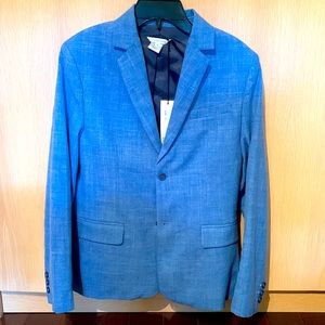 Marc Jacobs Boys suit Jacket, size 12, New, school uniform, light blue